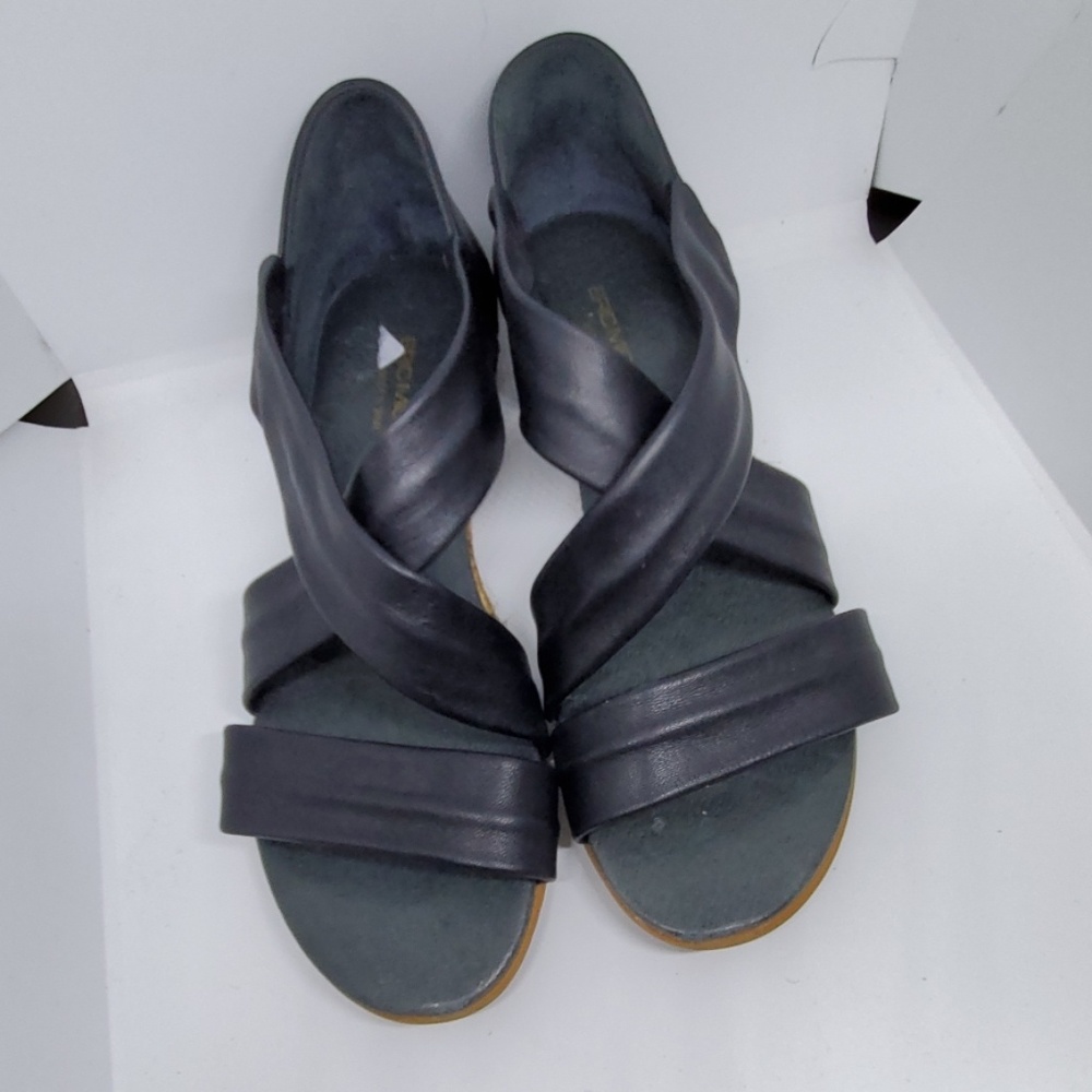 Eric Michael lamb skin Espadrille sandals 38